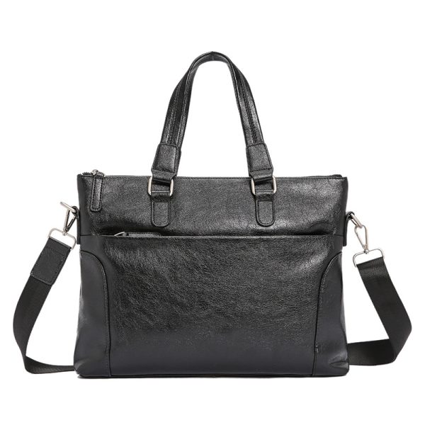 The new Korean version of the business briefcase trend men's bags casual simple shoulder diagonal cross bag shoulder handbag wholesale