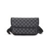 The upgraded version of plaid tiger head bag chest bag street mobile phone bag male bag Korean version of slant span bag small square bag shoulder bag tide