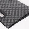 New fashion business handbag Korean version plaid casual street trend ipad handbag horizontal handgrip bag - Image 4